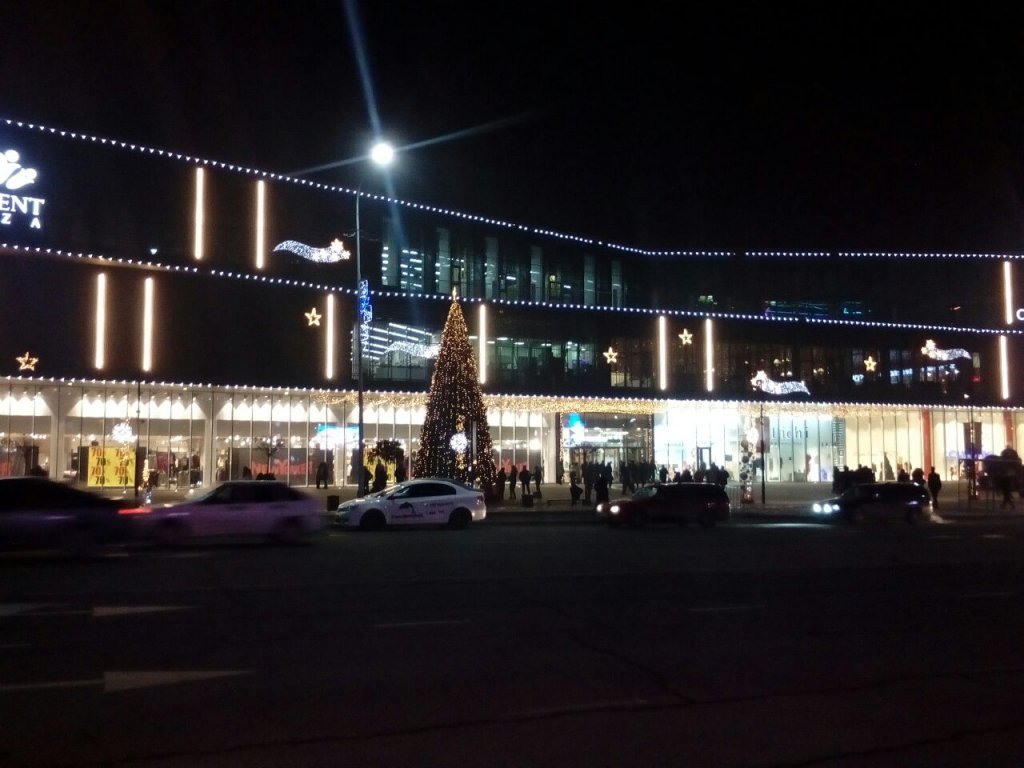 Info Shymkent - Shymkent Plaza during New Year