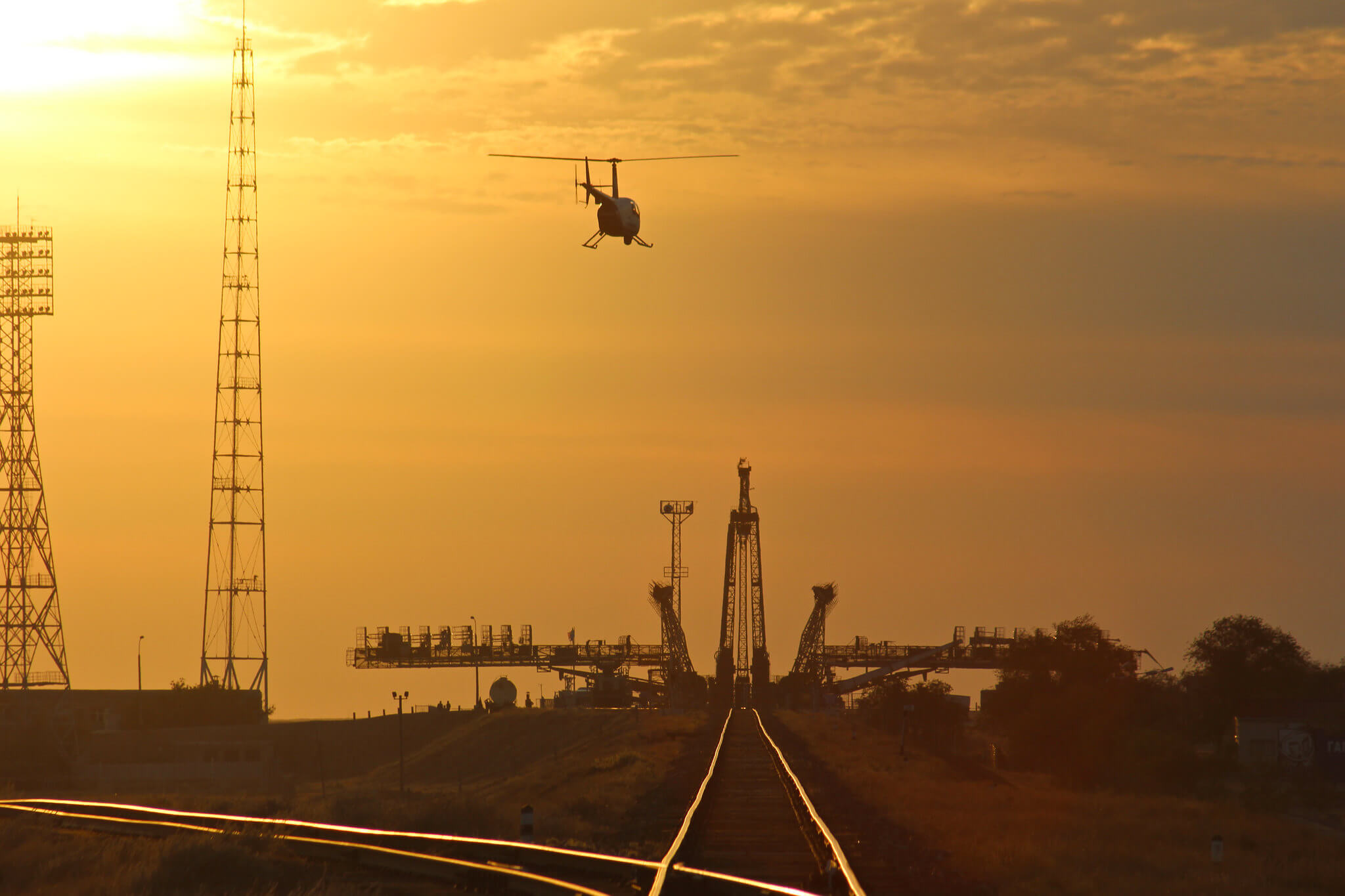 Info Shymkent - Looking to the East to Gagarin's Start in Cosmodrome Baikonur