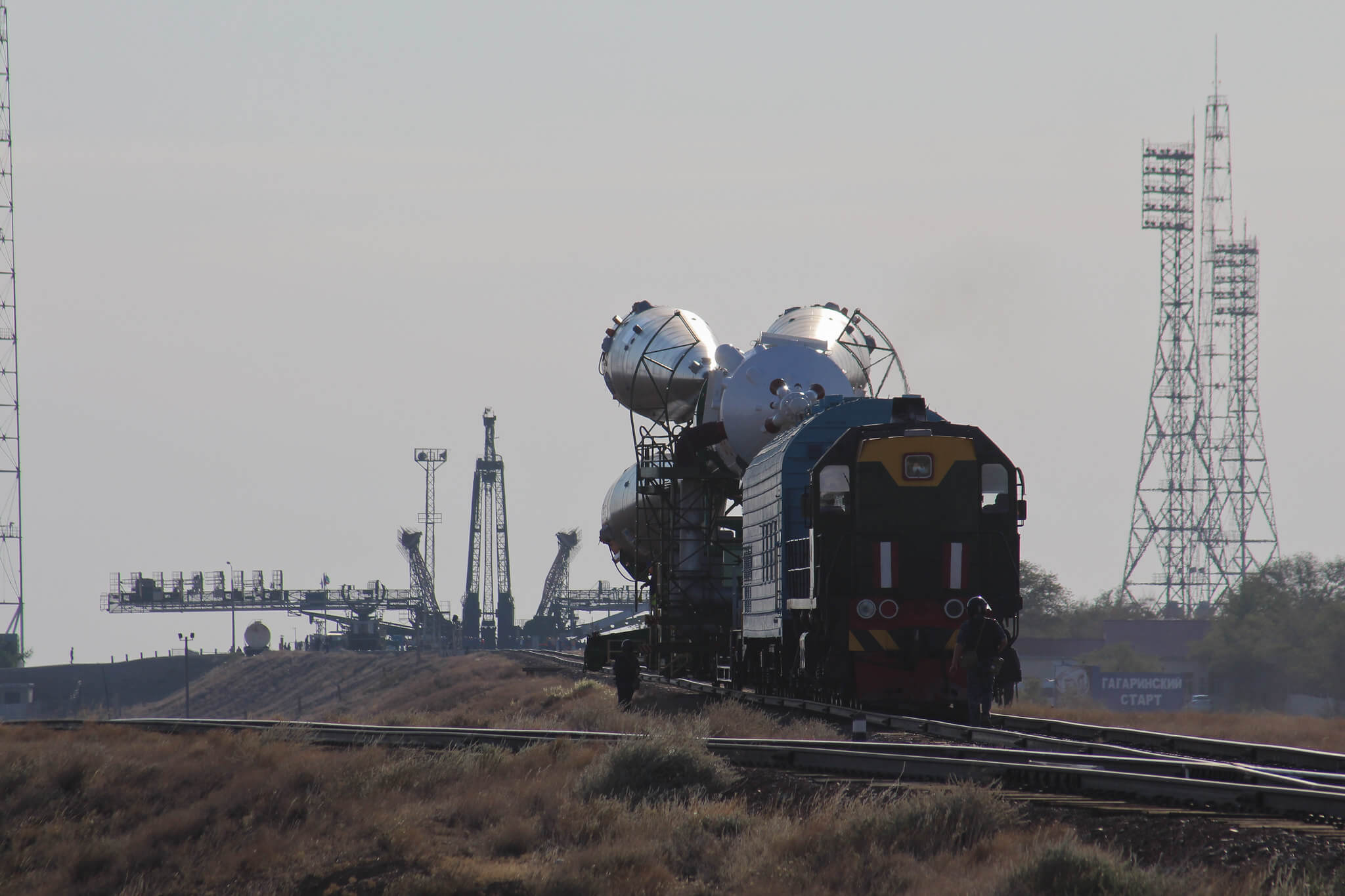 Info Shymkent - Rocket is on it's way to Gagarins Pad