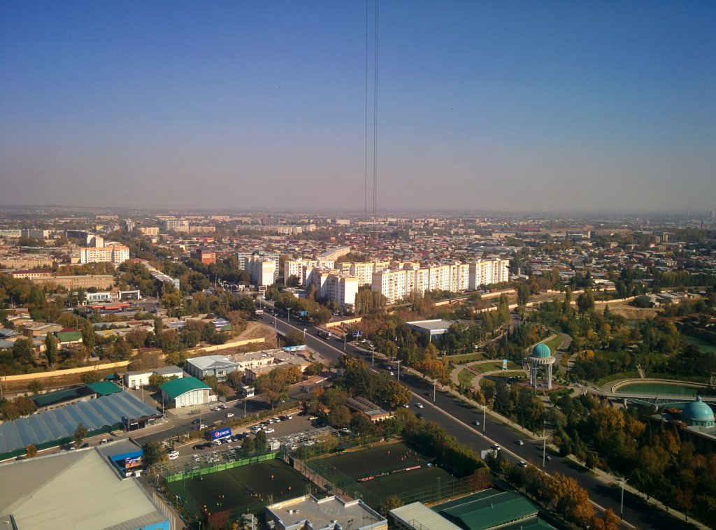 Info Shymkent - View to the suburbs Tashkent