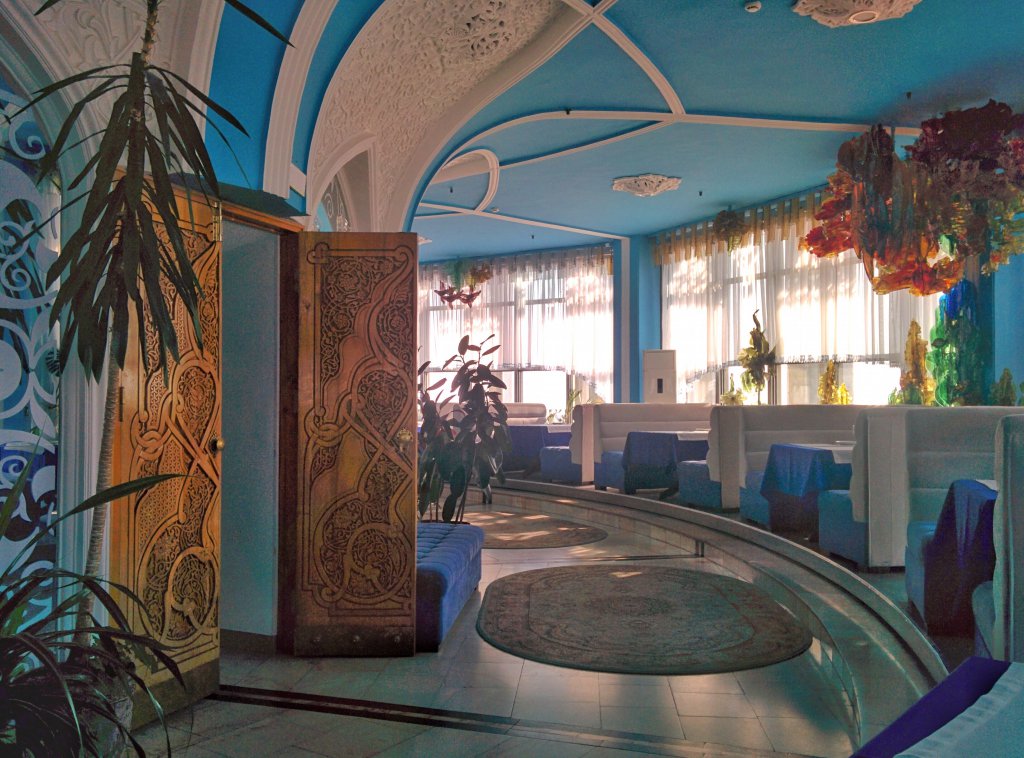 Info Shymkent - The restaurant in the TV Tower has a unique style