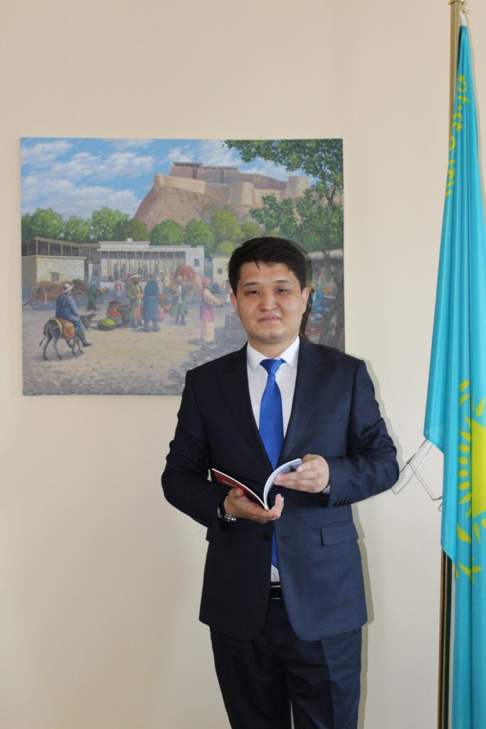 Info Shymkent - Olzhas Shintayev, Head of Tourism Department in Shymkent