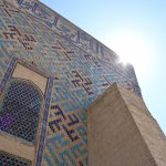 Info Shymkent - Hot sun at Yassawi Mausoleum