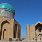 Info Shymkent - View of the Yasawi Mausoleum in Turkistan