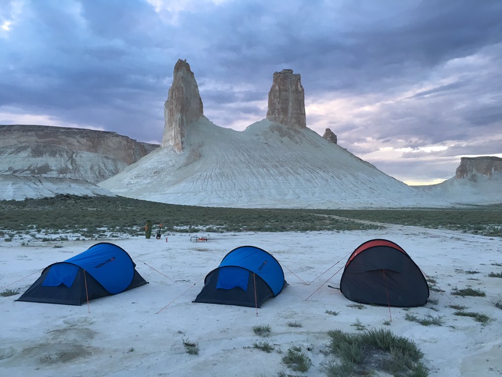 Mangystau Region. The Monument Valley of Kazakhstan.