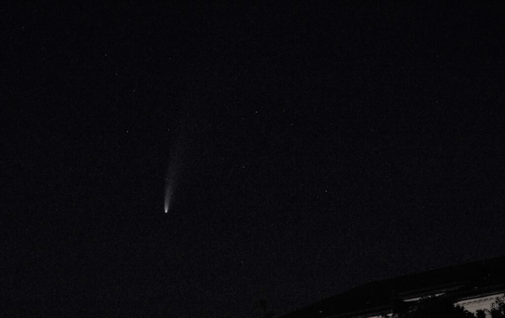 Info Shymkent - Comet Neowise over Shymkent