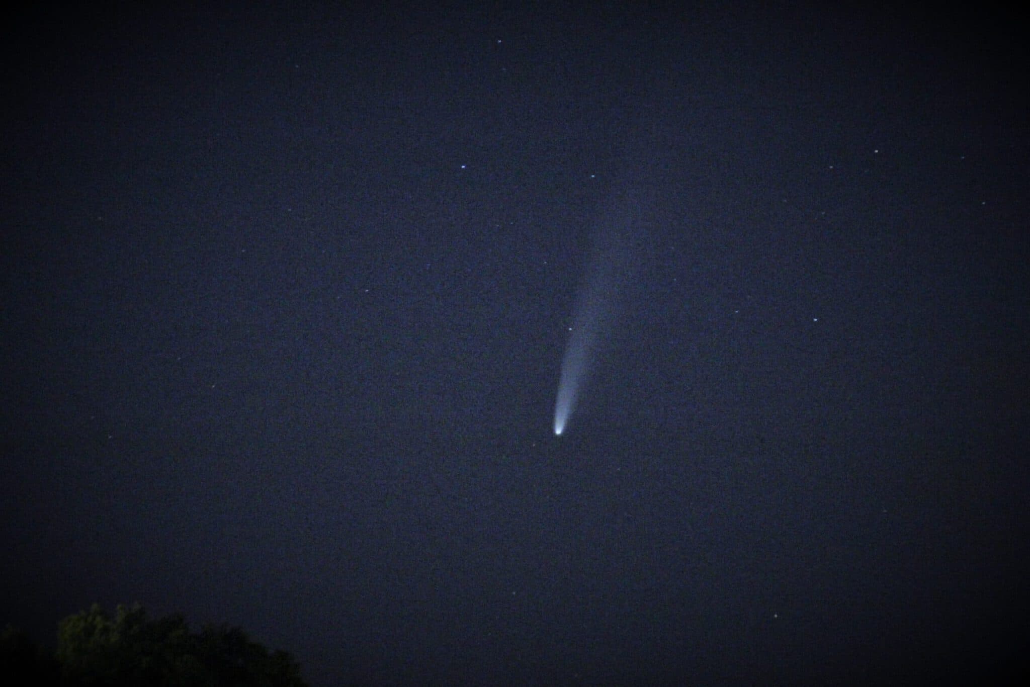 Comet Neowise over Kazakhstan