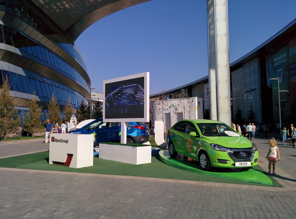 Info Shymkent - Expo 2017 - Chinese Electric Cars in Kazakhstan