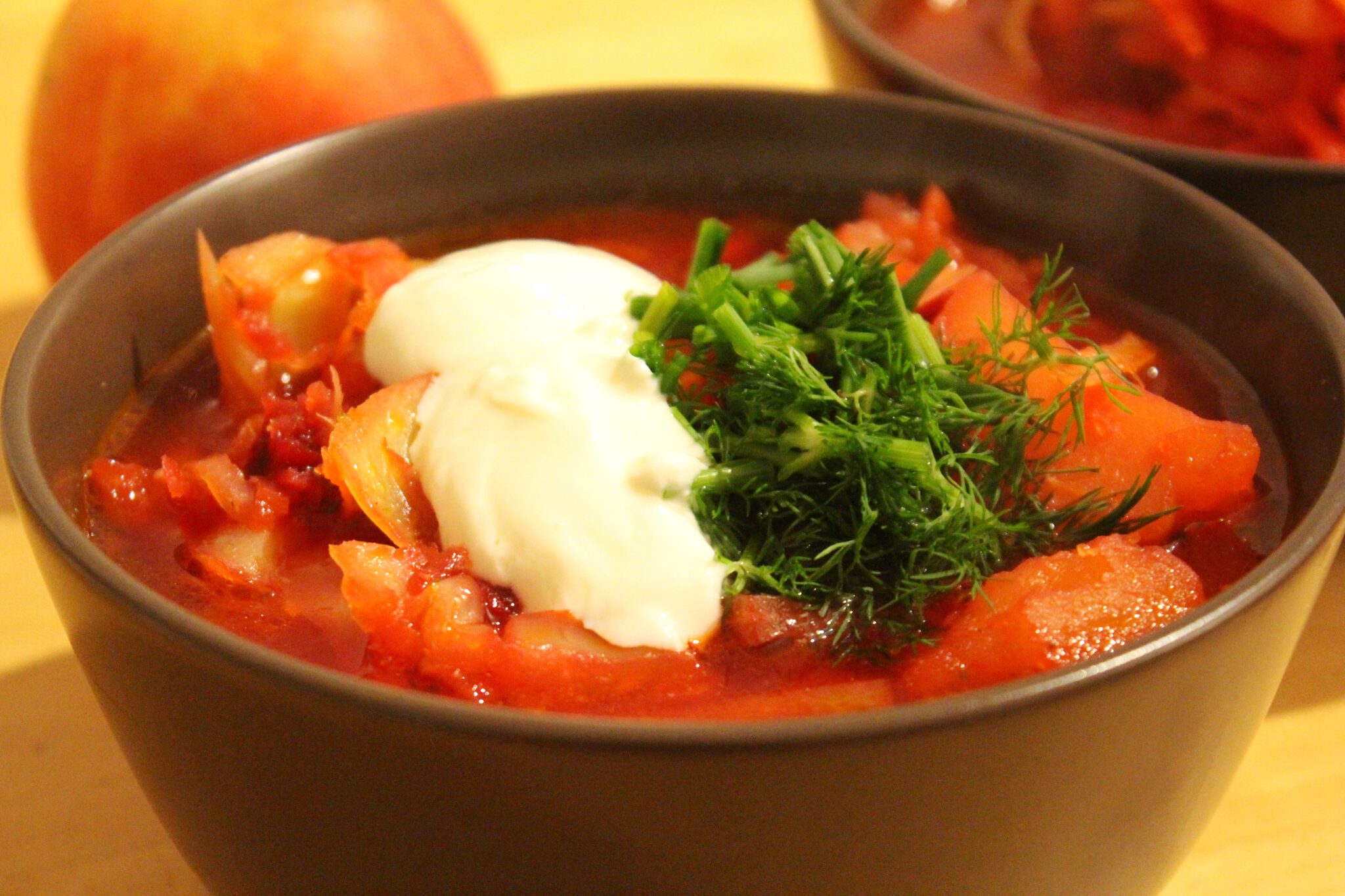 Vegetarian Borscht at Vegetarian Day - Info Shymkent