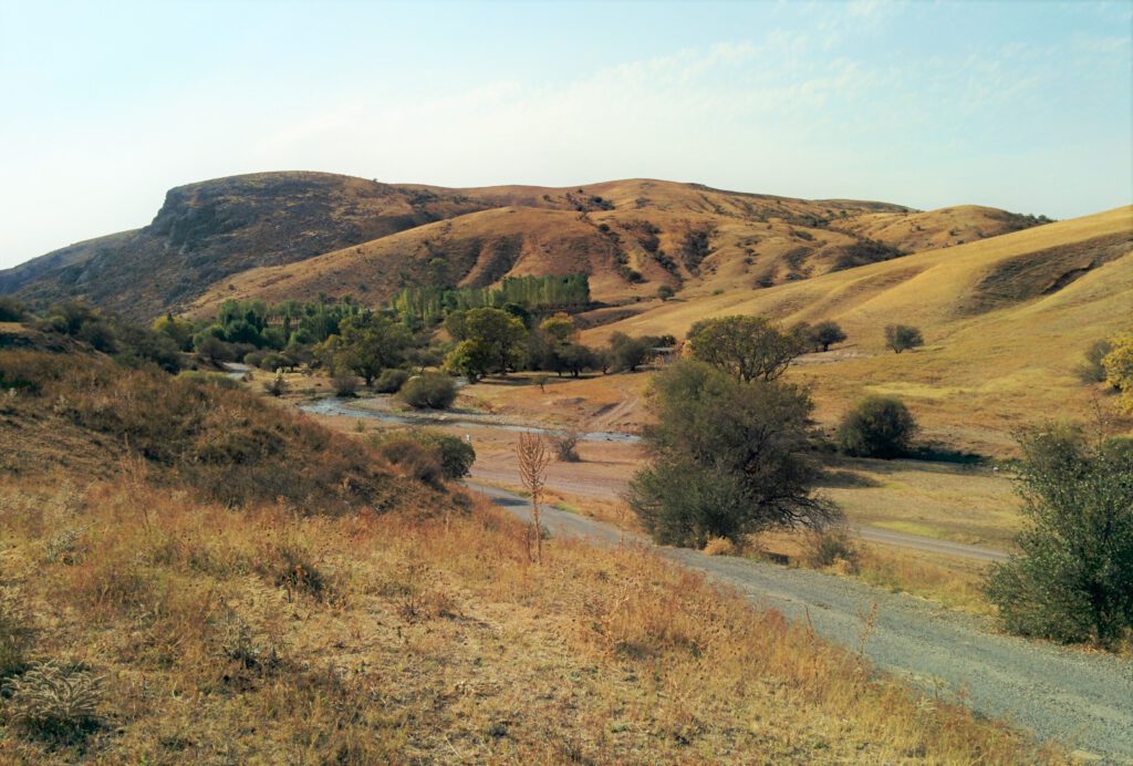 Info Shymkent - Beautiful autumn landscape near Kos Ana Complex in Karatau Mountains