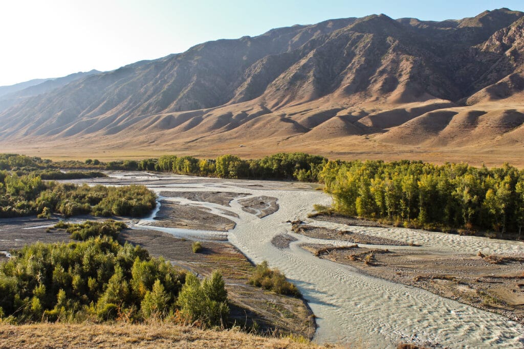 Info Shymkent - Shylek River near Kolsai Lakes, Kazakhstan