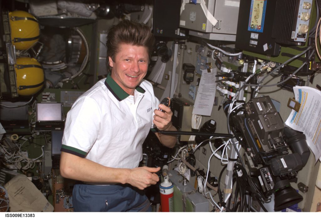 Info Shymkent - 20 years human presence in space - Record holder Gennady Padalka (Image: NASA)