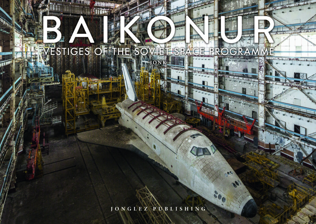 Info Shymkent - Book cover "Baikonur" of Jonk's visit in Kazakhstan's Cosmodrome