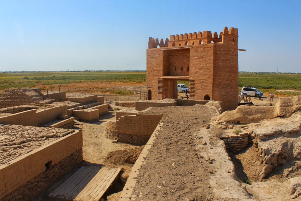 Info Shymkent - Reconstruction works at Otrartobe - the old silk road city Farab in Kazakhstan