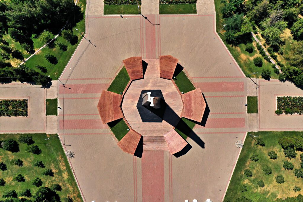 Info Shymkent - World War II memorial - Eternal Flame