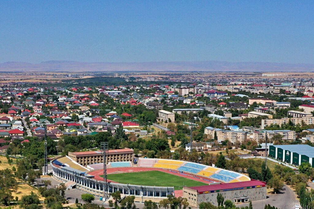 Info Shymkent - Stadium "Kazymukan Munaitpasov" of FC Ordabassy in Shymkent