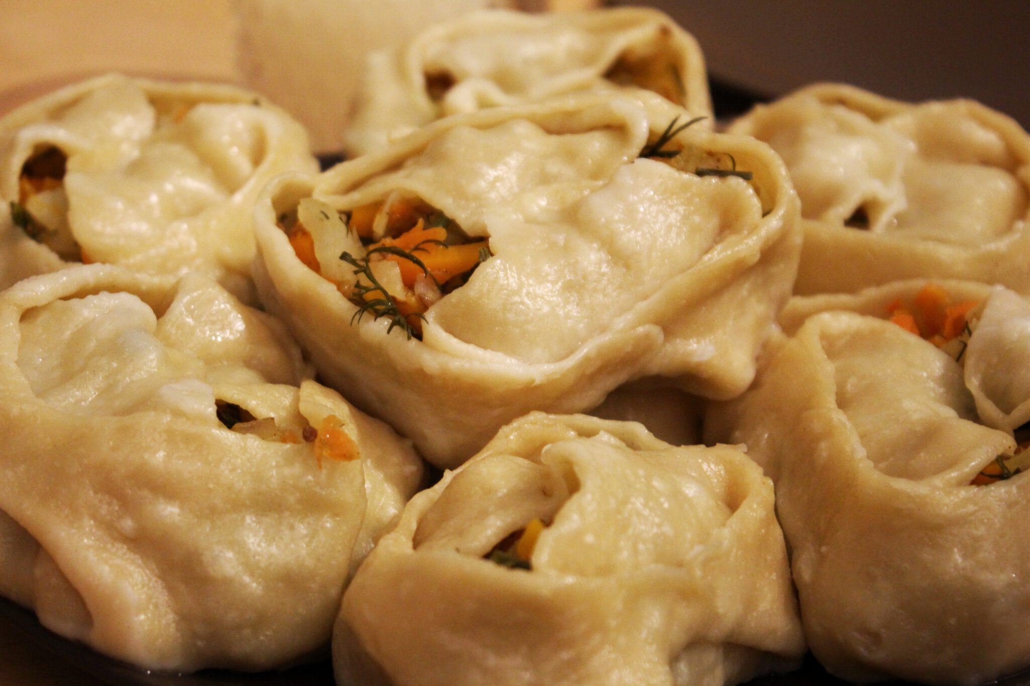 Info Shymkent - Kazakh dumplings Manti.
