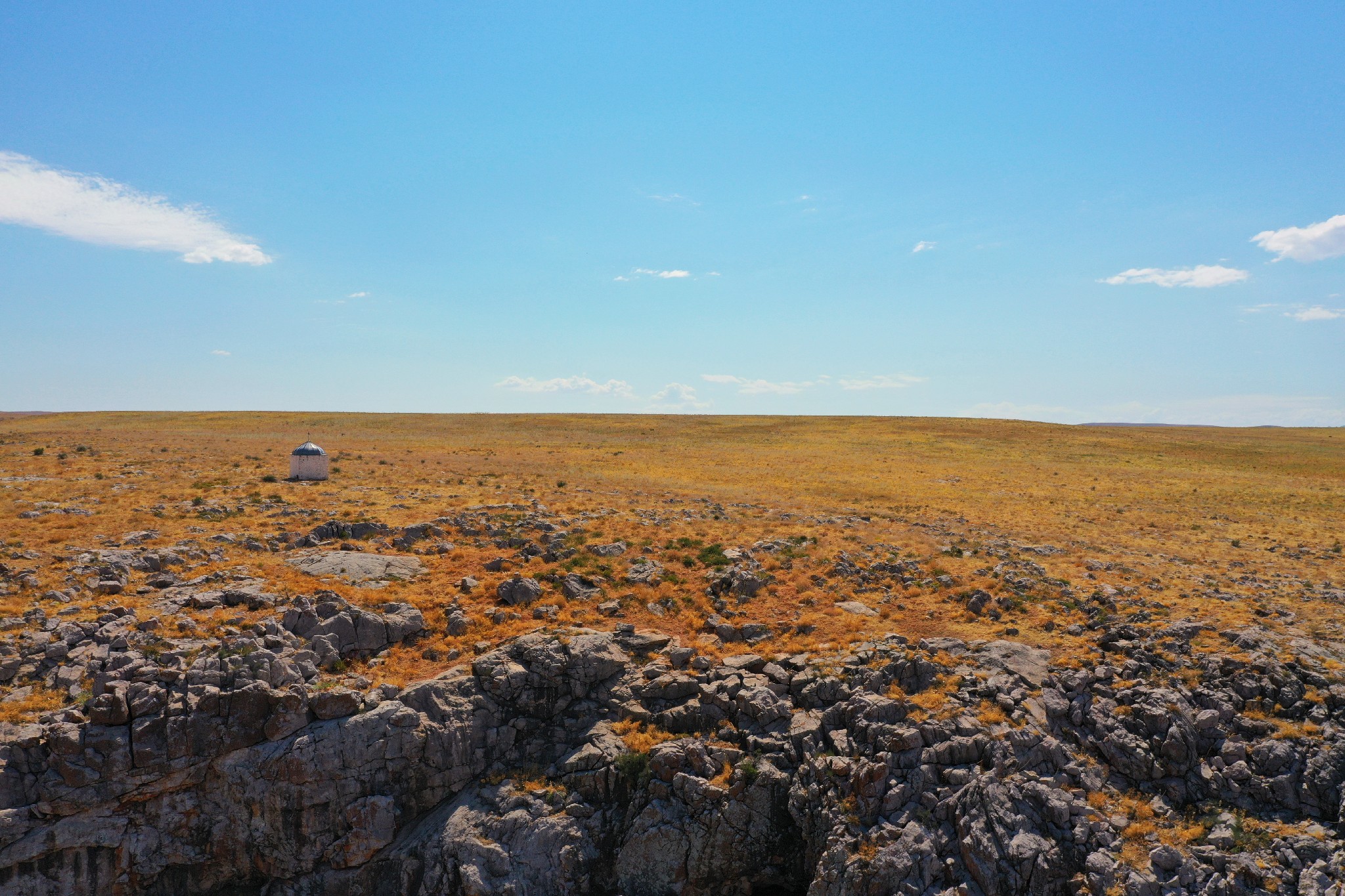 Info Shymkent - Above Akmechet Cave near Shymkent in Kazakhstan