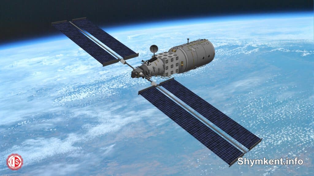 Info Shymkent - Illustration of the science module module Wentian of the Chinese modulare space station Tiangong