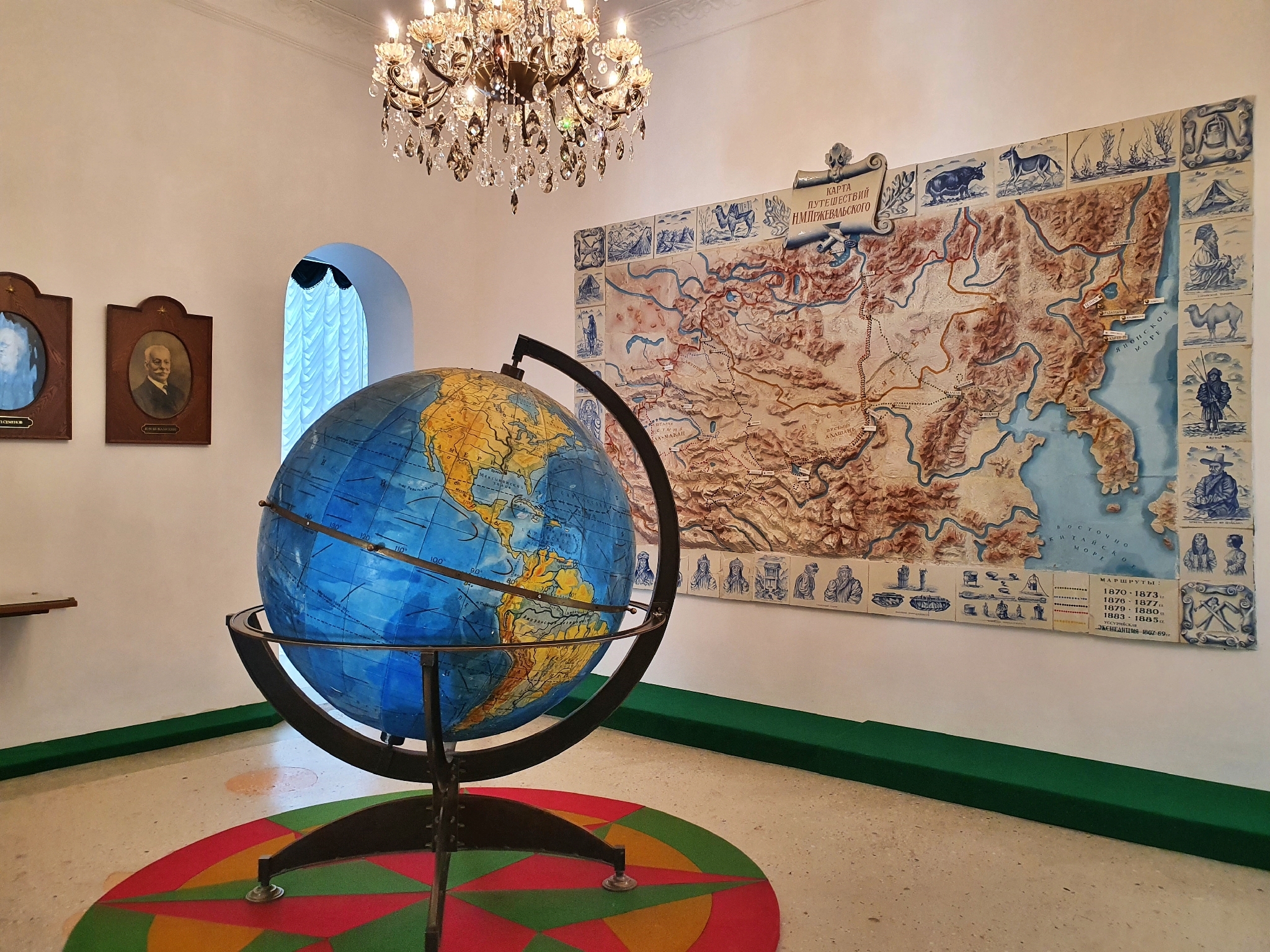 Info Shymkent - Inside of Przhevalsky Museum near Karakol in Kyrgyzstan