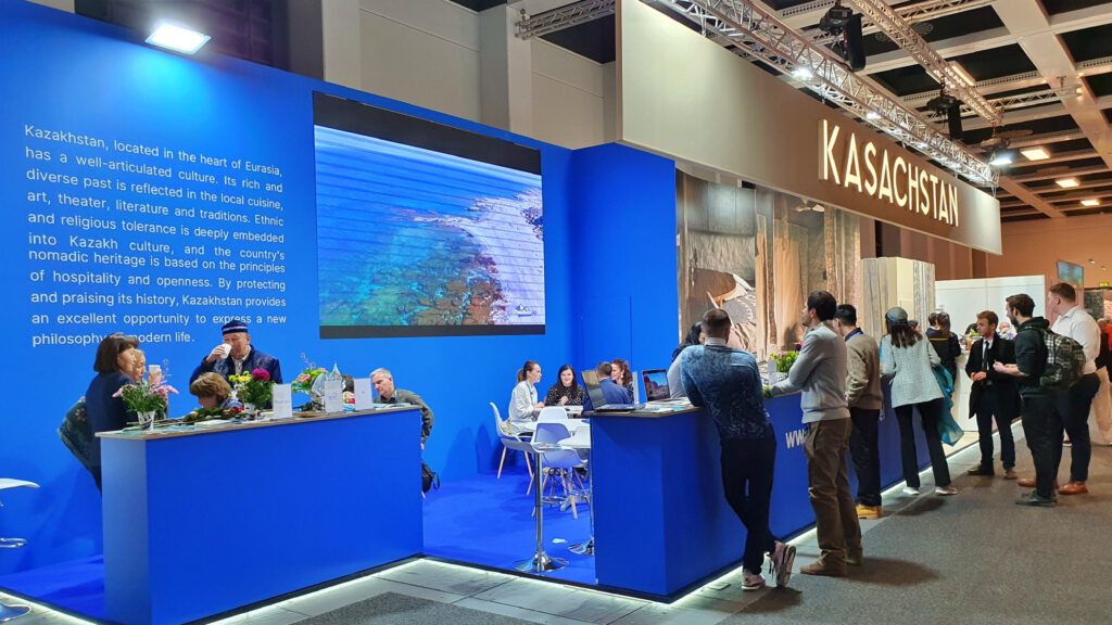 Info Shymkent - ITB Berlin 2023 - Kazakh booth