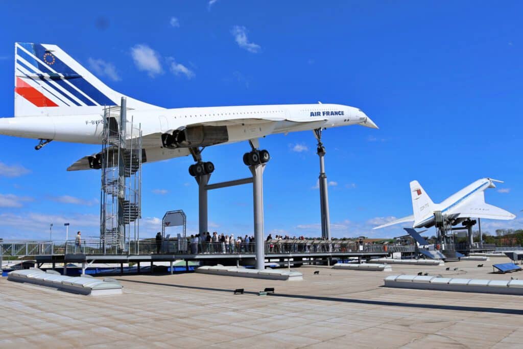 Info Shymkent - TU-144 and Concorde in Technik Museum Sinsheim