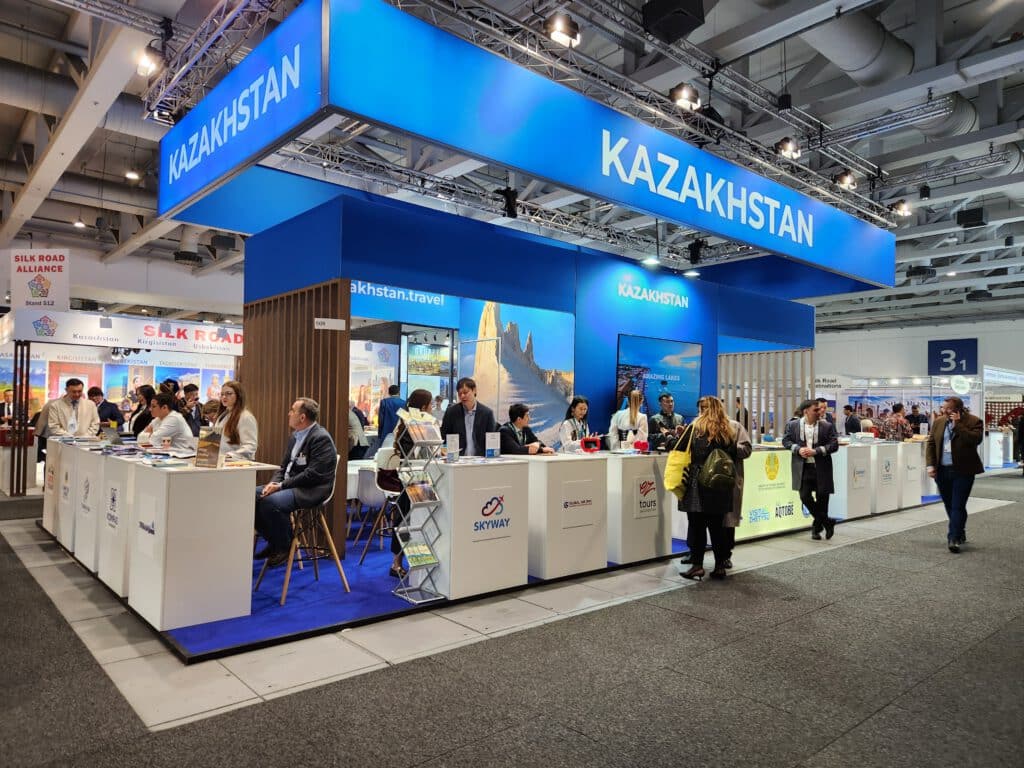 Info Shymkent - Kazakhstans booth in ITB Berlin 2026
