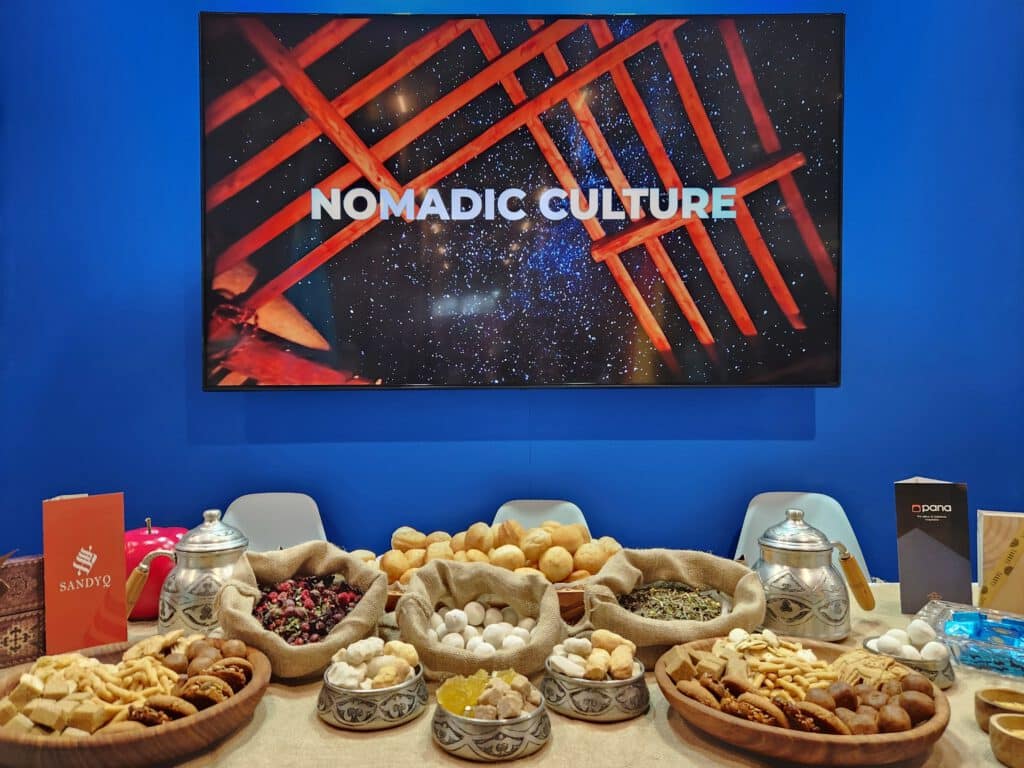 Info Shymkent - Snacks at Kazakhstans booth in ITB Berlin 2026