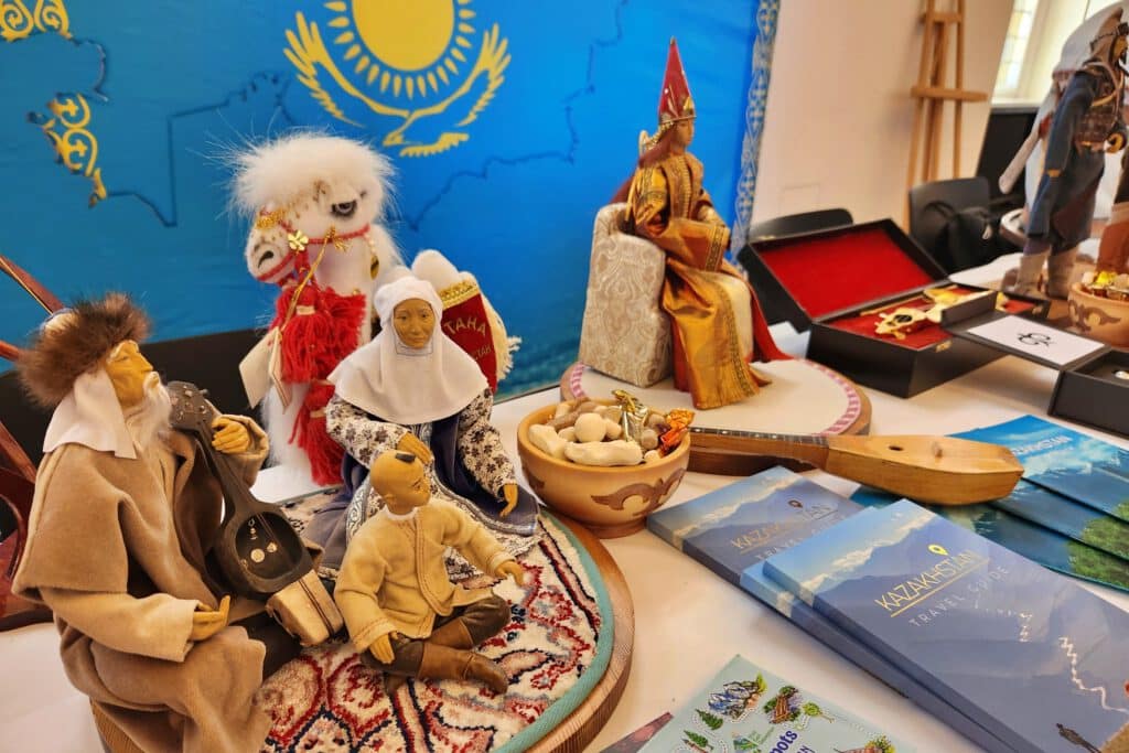 InfoShymkent - Kazakhstan booth at Naurzy celebration in Berlin-Schöneberg 2026