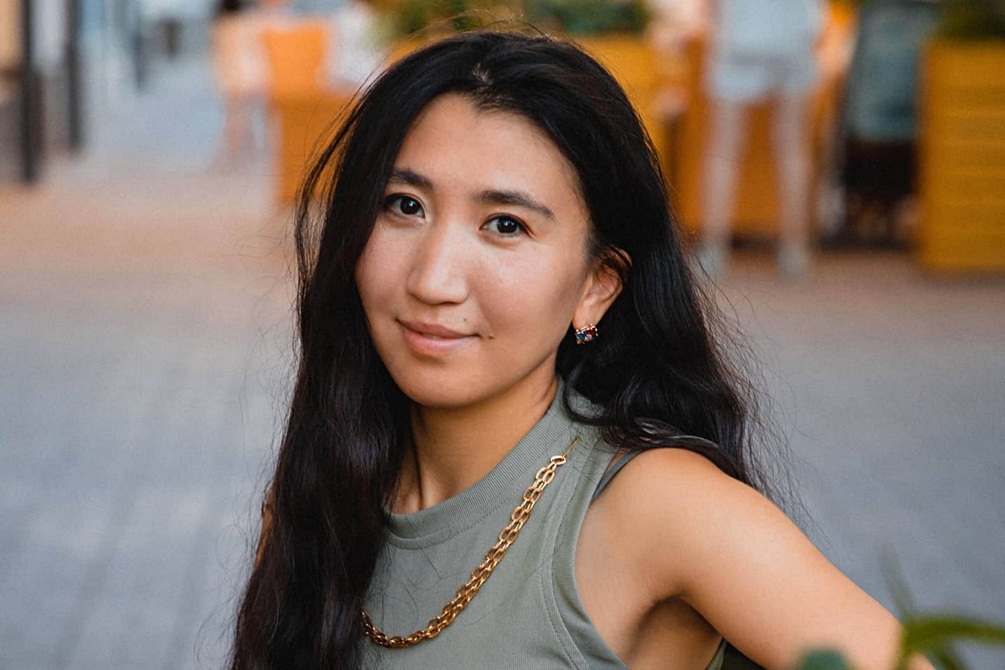 Info Shymkent - Portrait of artist Aisulu Dräger