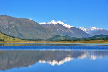 Info Shymkent - View to Belukha Peak (Photo: Dagmar Schreiber)